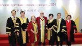 Honorary Doctorates conferred on prominent people in education and public service