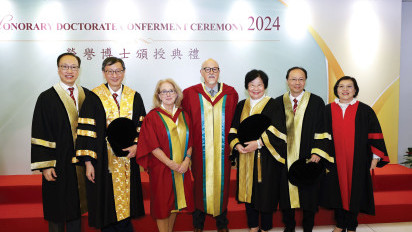 Honorary Doctorates conferred on prominent people in education and public service
