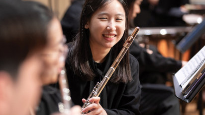 Letting ideals take flight in music