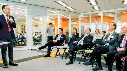 教資會代表團到訪教大